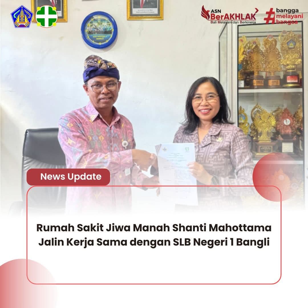 Perjanjian Kerja Sama (PKS) dengan SLB Negeri 1 Bangli
