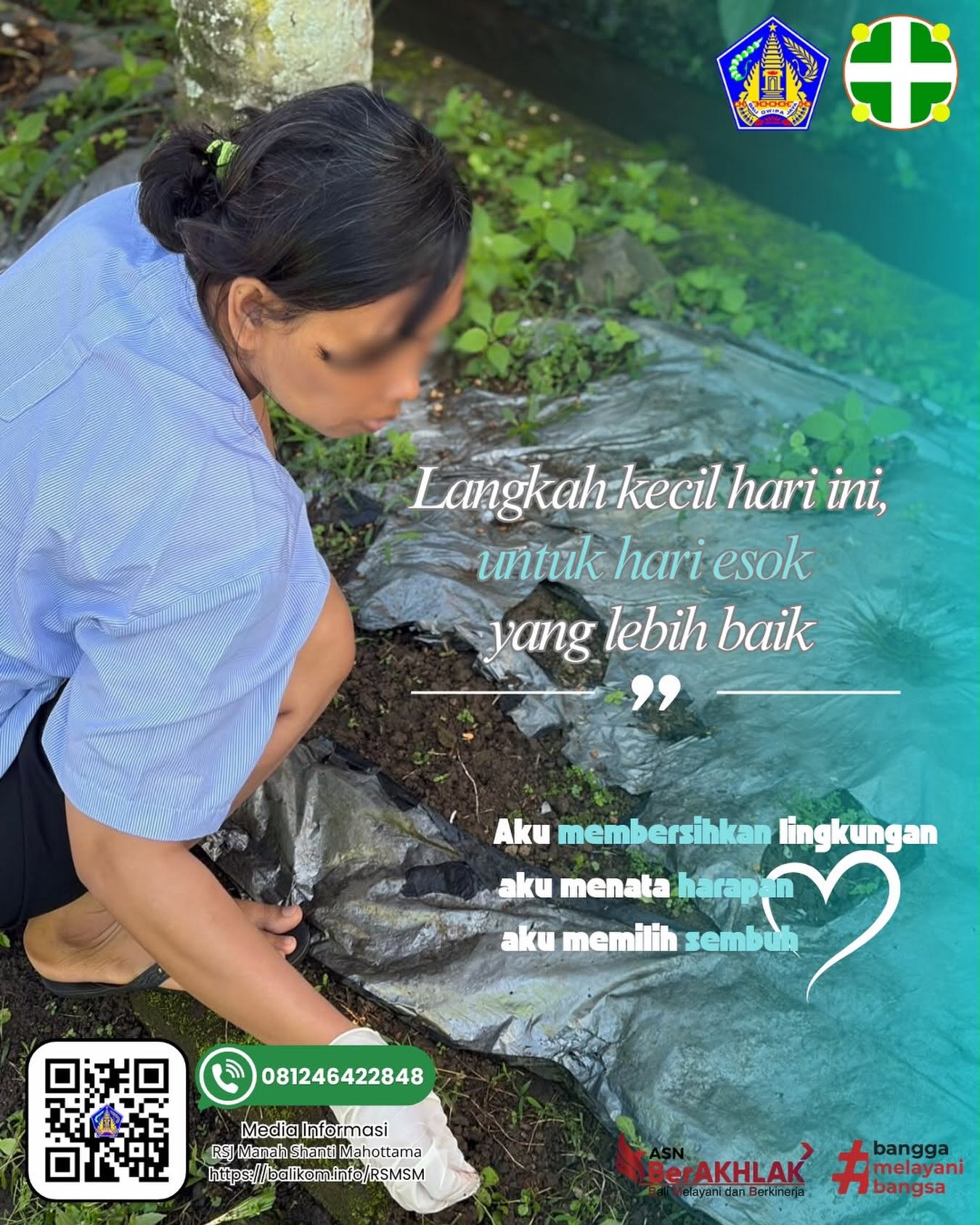 Langkah kecil, harapan besar.